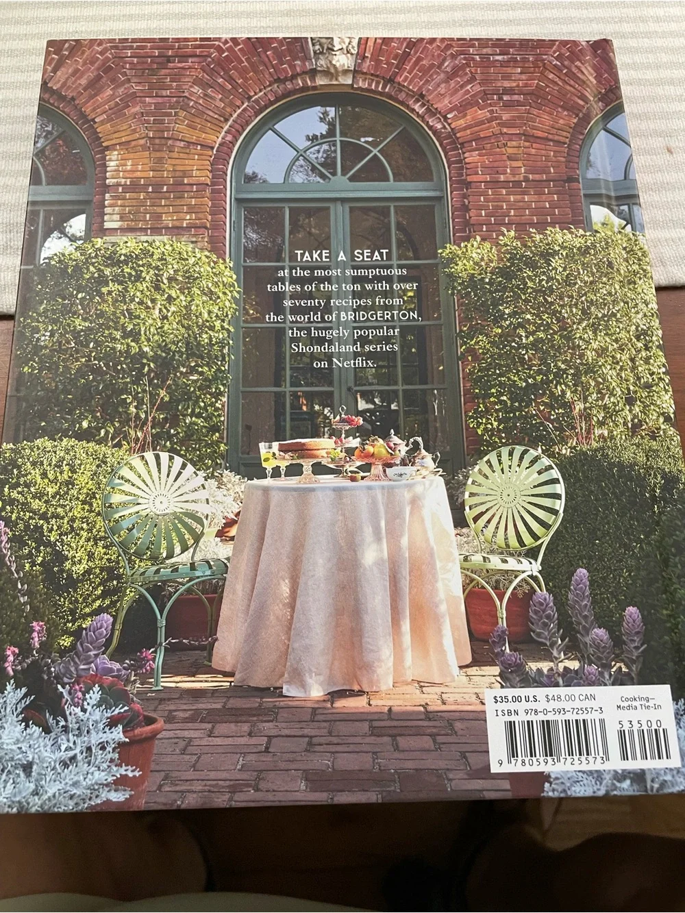 The Official Bridgerton Cookbook — Pink Cover